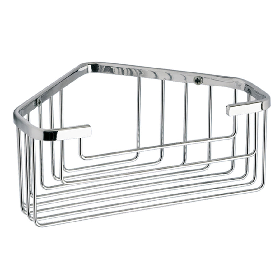 Portaoggetti doccia angolare modello Augustus di Gedy - Cromato by CeramicStore | Lo specialista del tuo bagno