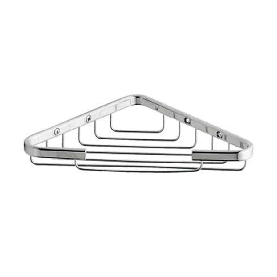 Portaoggetti doccia angolare modello Augustus di Gedy - Cromato by CeramicStore | Lo specialista del tuo bagno