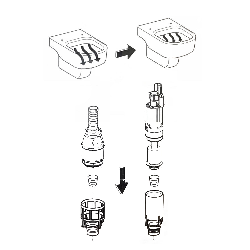  Riduttore di flusso per cassette incasso Grohe by CeramicStore | Lo specialista del tuo bagno