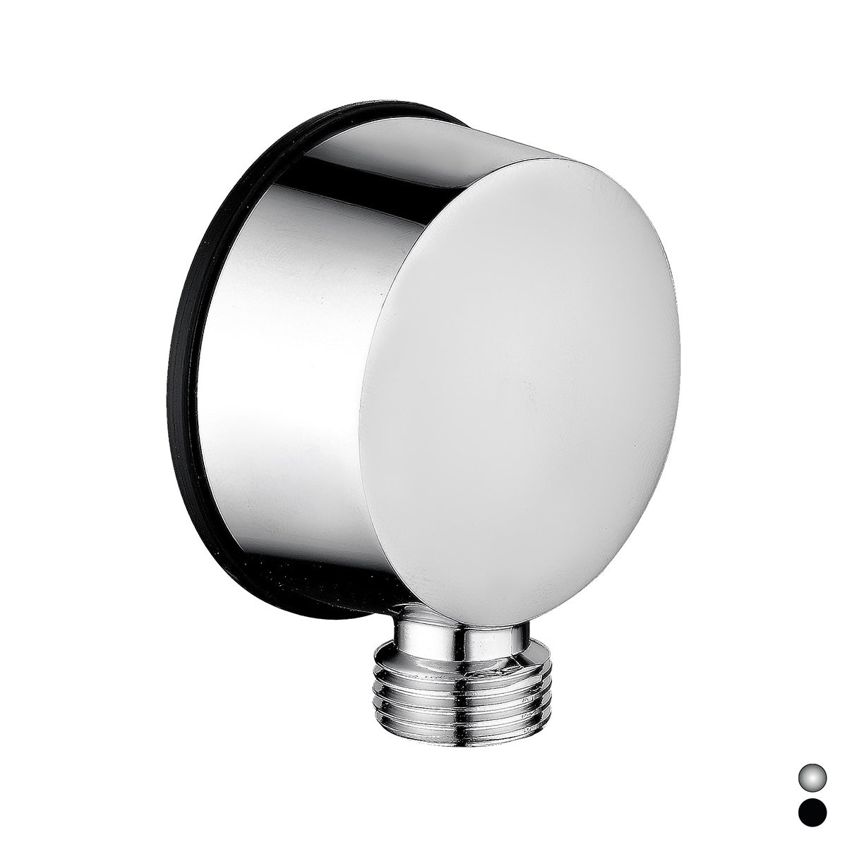 Presa acqua tonda piatta ø57,5 mm RubiFlux - Cromo