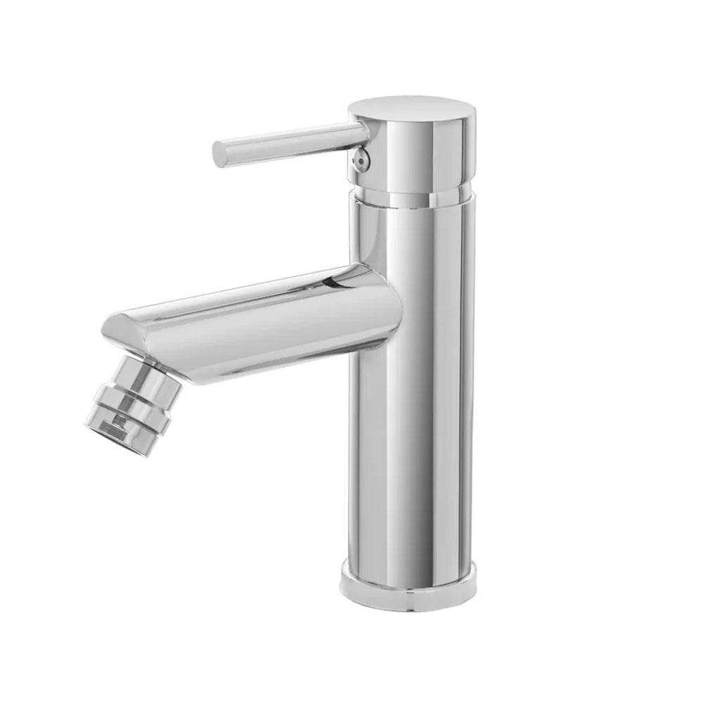 Miscelatore bidet monocomando in acciaio inox Rubiflux Serie Paris Modello Brillant - Cromato
