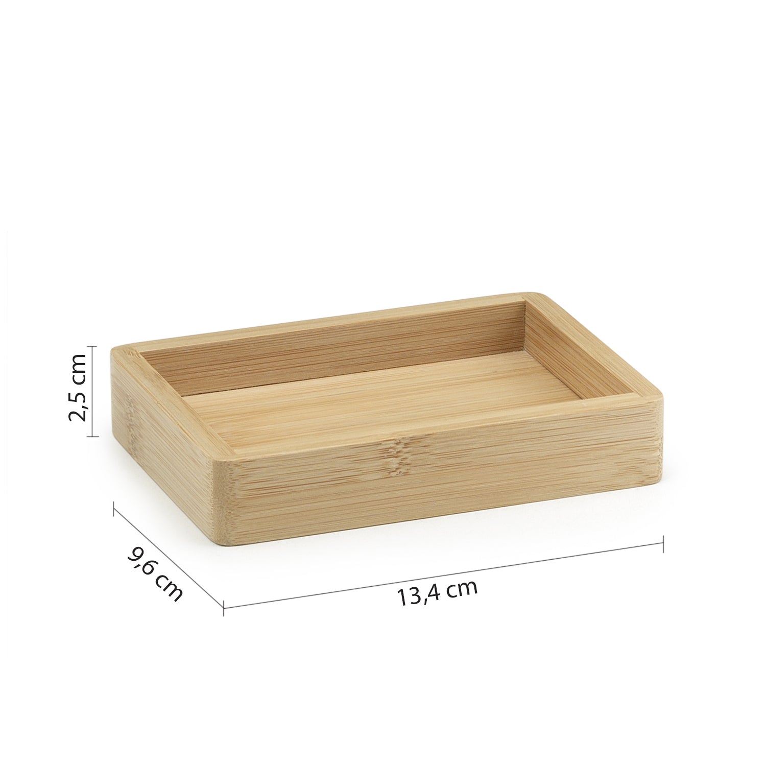  Portasapone in bambà¹ Gedy serie Bonnie - Naturale