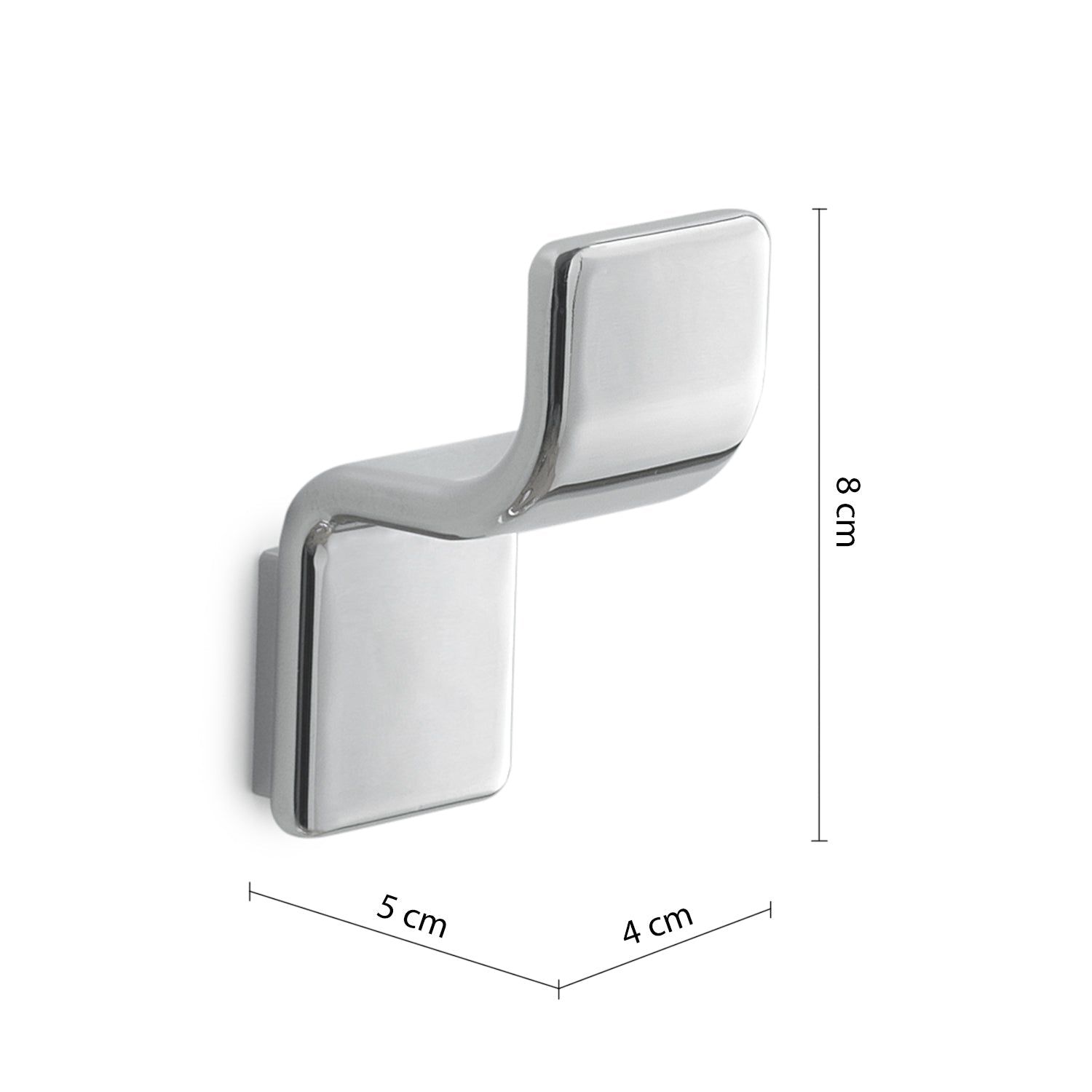  Appendiabiti a parete in Ottone e Acciaio AISI 304 Gedy serie Il Giglio - Cromato by CeramicStore | Lo specialista del tuo bagno