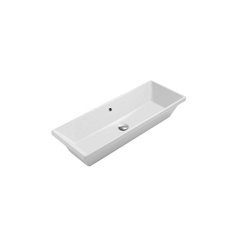 Lavabo da Incasso 90X34 cm Ceramica Globo modello Stockholm by CeramicStore | Lo specialista del tuo bagno