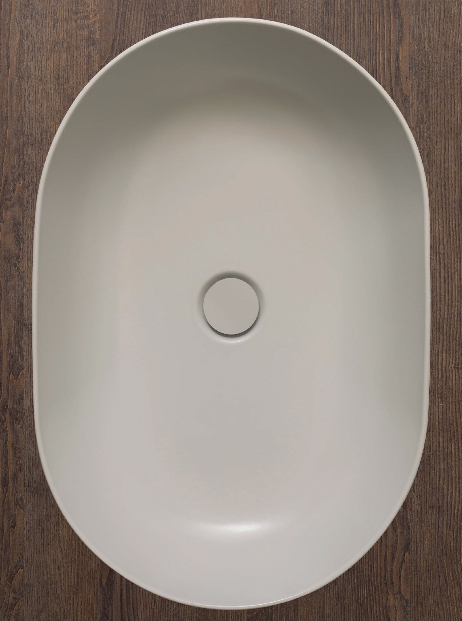  Lavabo da appoggio T-Edge 60x41 cm con bordo sottile Ceramica Globo