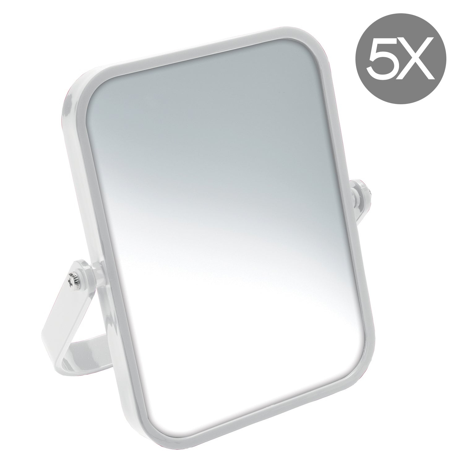  Specchio ingranditore 5X Elena di Gedy - Bianco by CeramicStore | Lo specialista del tuo bagno