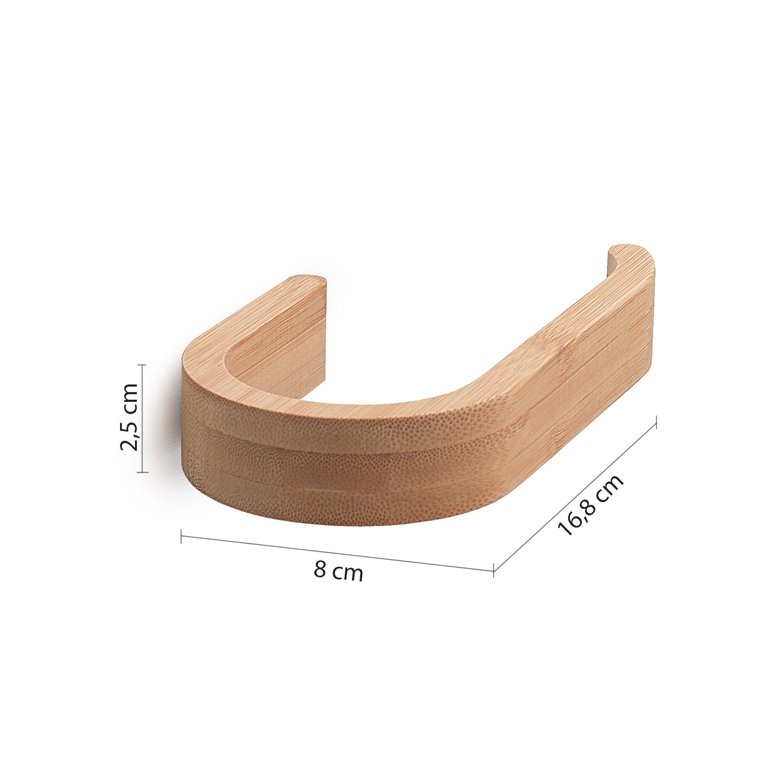  Portarotolo in bambà¹ Gedy serie Himalaya - Naturale