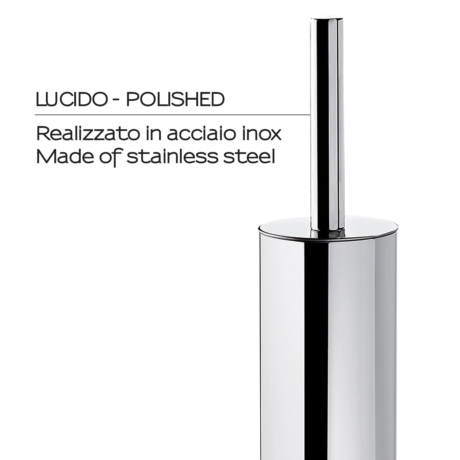  Scopino a parete di Gedy serie Edera Plus - Cromato by CeramicStore | Lo specialista del tuo bagno