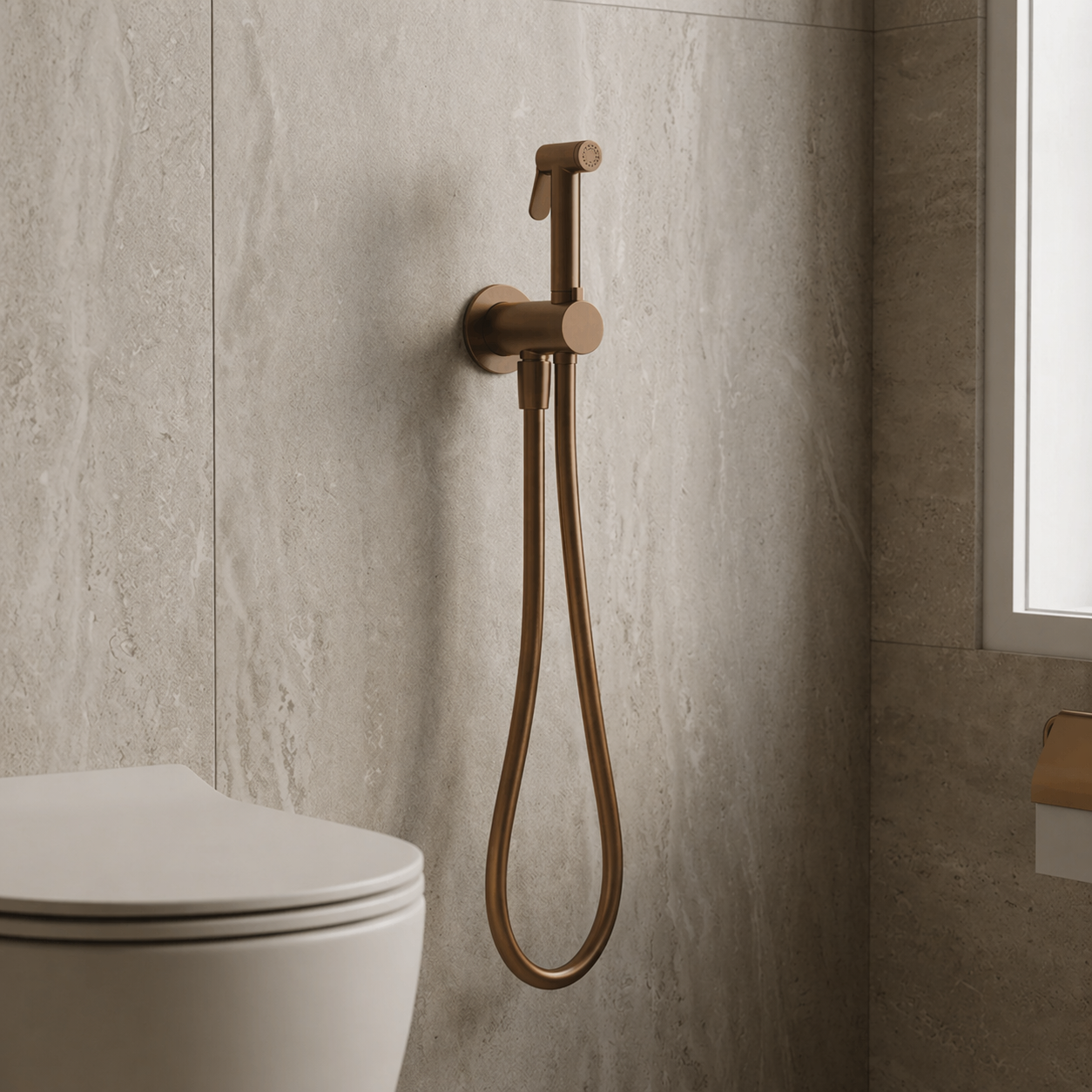 Idroscopino con miscelatore in ottone BathCore - varie finiture