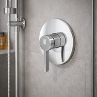 Miscelatore da incasso per doccia RubiFlux serie Tundra - varie finiture