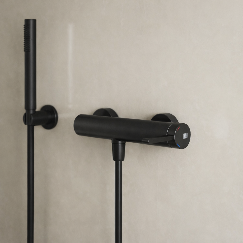 Miscelatore esterno per doccia RubiFlux serie Tundra - varie finiture 2