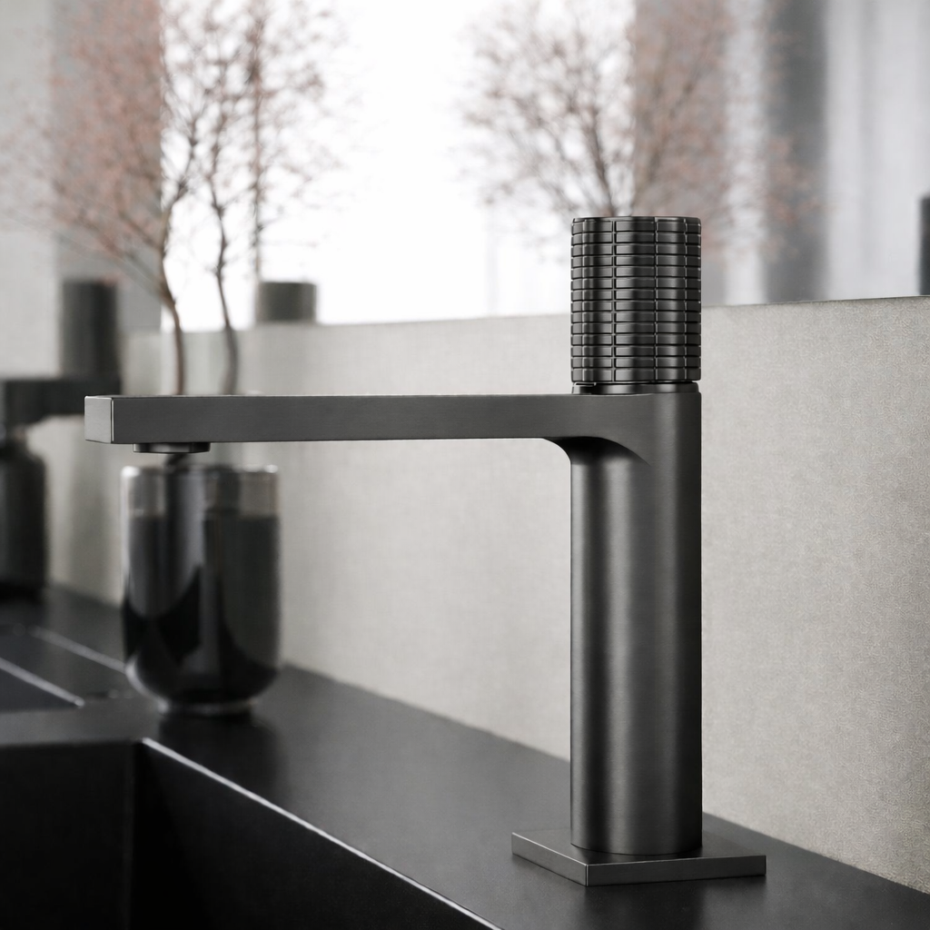 Miscelatore lavabo personalizzabile RubiFlux serie Sculpt - varie finiture 20