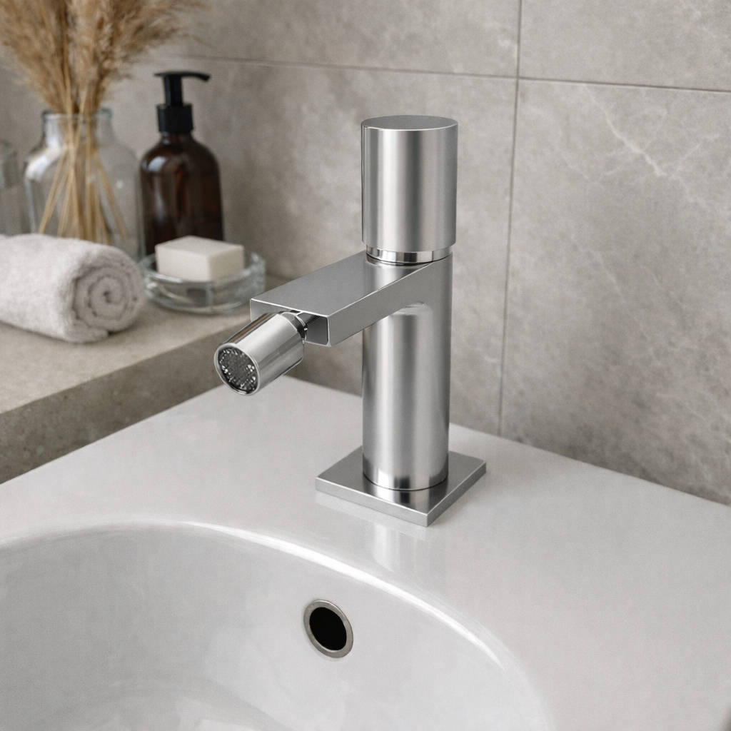 Miscelatore bidet personalizzabile Rubiflux serie Sculpt - varie finiture 12