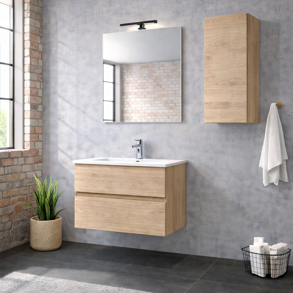 Pensile sospeso Cubi&Co serie Block - 71x30 cm 5