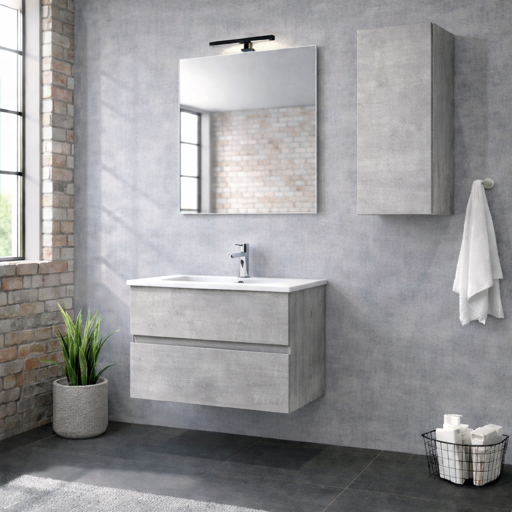 Pensile sospeso Cubi&Co serie Block - 71x30 cm 3