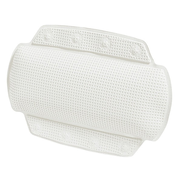 Cuscino da bagno per vasca in PVC modello Alaska colore bianco dim. 32x23cm by CeramicStore | Lo specialista del tuo bagno