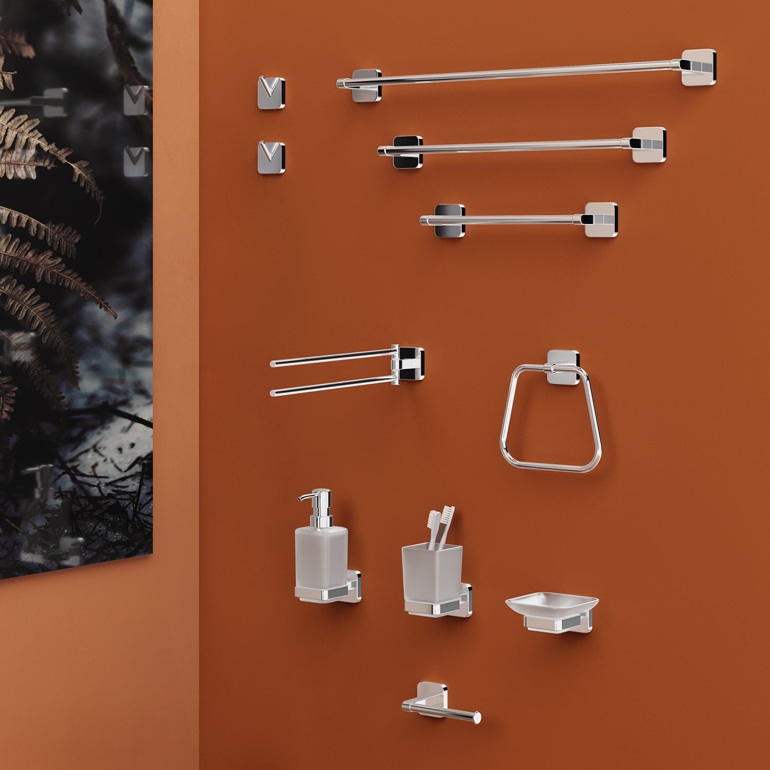  Portasapone Gedy modello Tonga 10.3x11.6xH5 cm - Cromato by CeramicStore | Lo specialista del tuo bagno