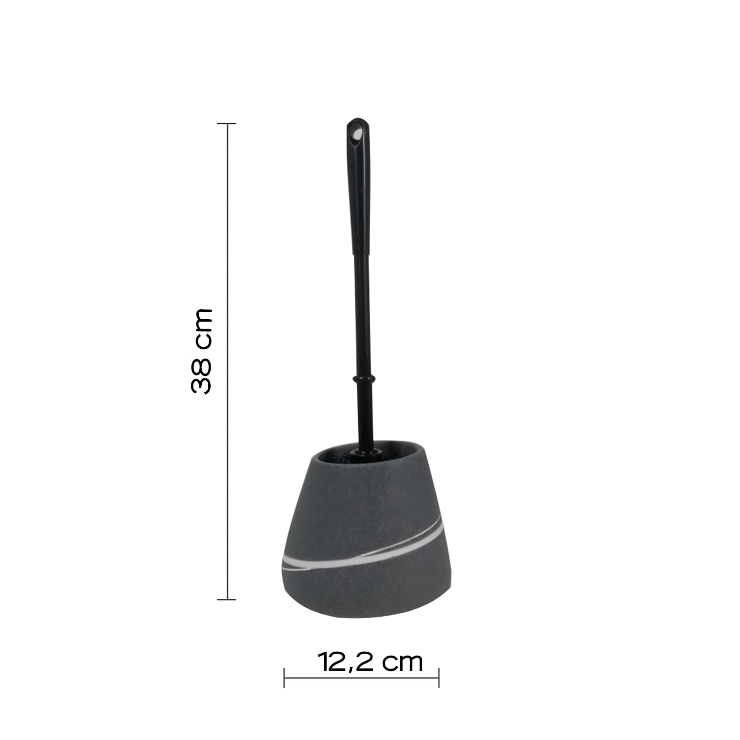  Scopino da appoggio Gedy serie Yvonne - Grigio by CeramicStore | Lo specialista del tuo bagno