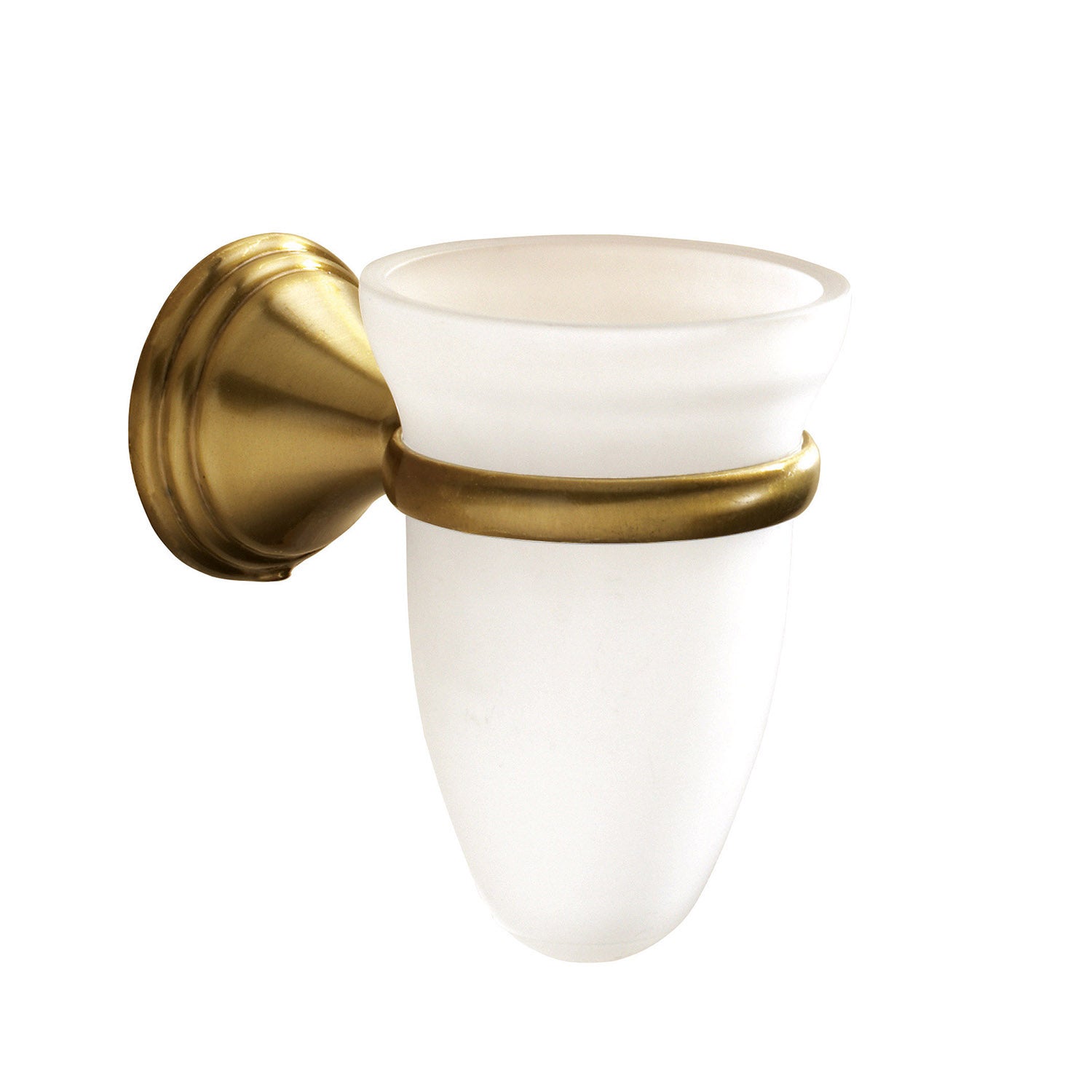 Portaspazzolini a parete di Gedy serie Romance - Bronzo