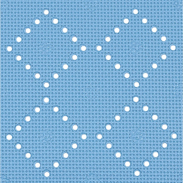  Cuscino da bagno per vasca in PVC modello Alaska colore azzurro by CeramicStore | Lo specialista del tuo bagno