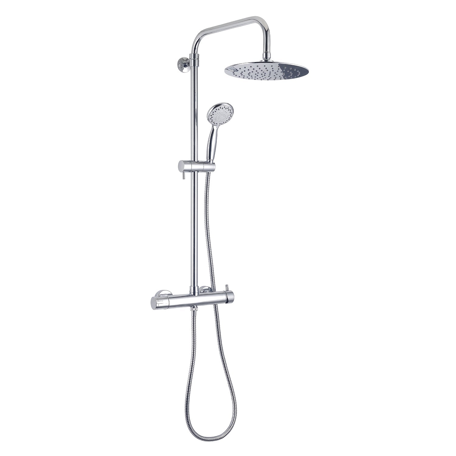 Colonna doccia con miscelatore a 4 getti e soffione modello Star Plus 00 di Gedy - Cromato by CeramicStore | Lo specialista del tuo bagno