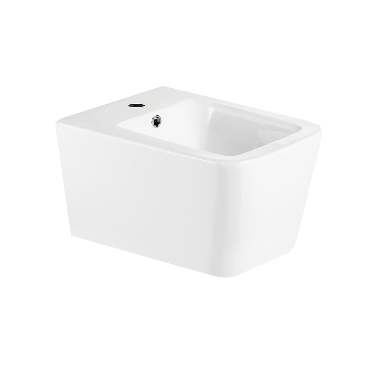 Coppia sanitari sospesi BathCore serie Nuvia 52x36 cm - Vaso sospeso + bidet sospeso + copriwater 6
