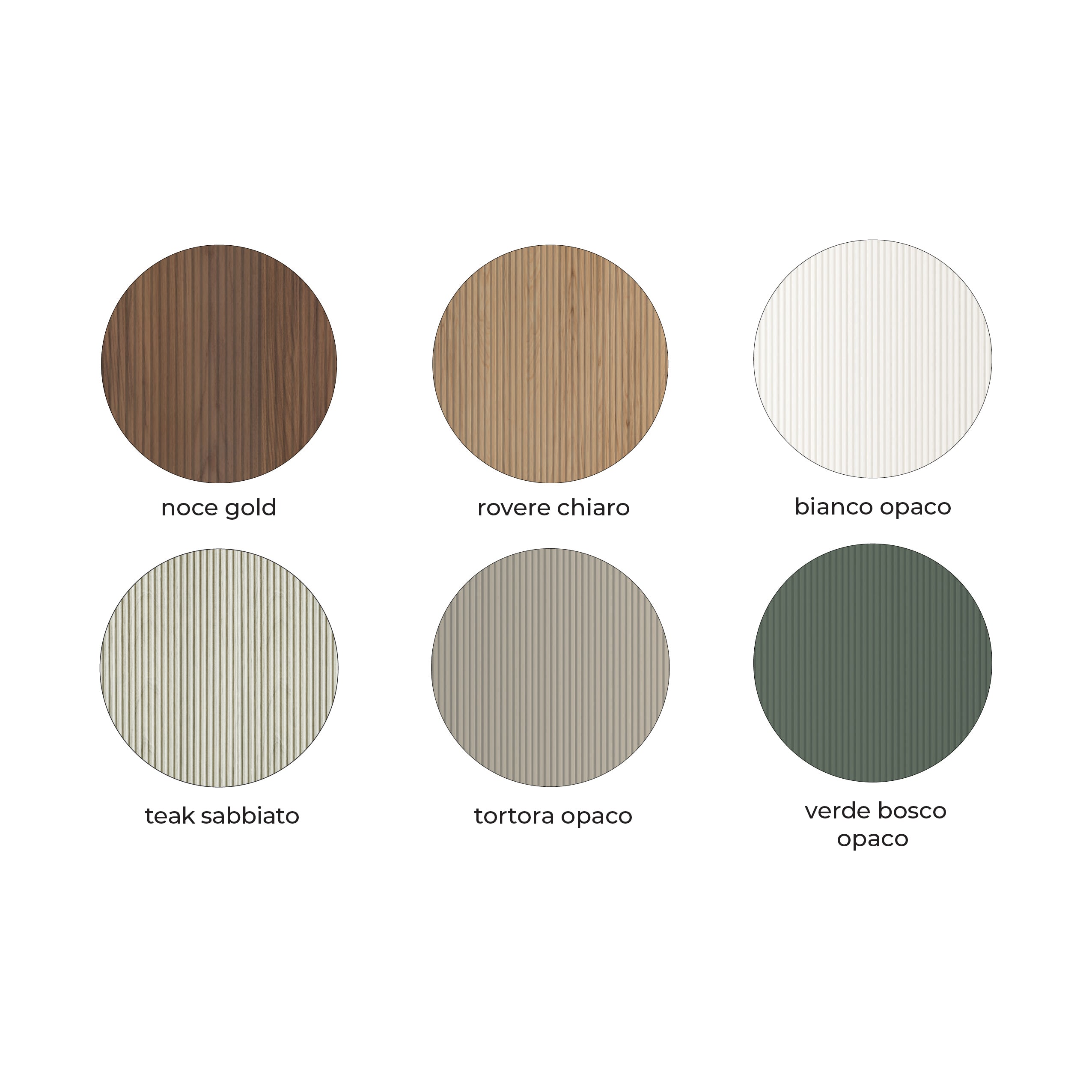 Colonna bagno sospesa cannettata Cubi&Co serie Stick - 150 cm 6