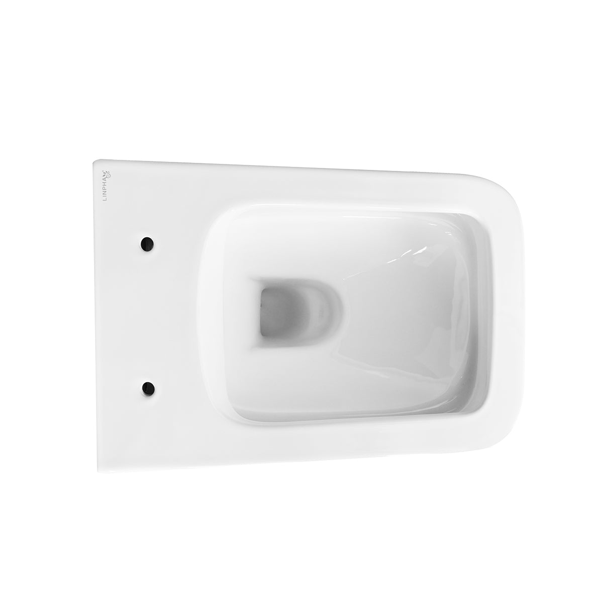 Coppia sanitari sospesi BathCore serie Nuvia 52x36 cm - Vaso sospeso + bidet sospeso + copriwater 5