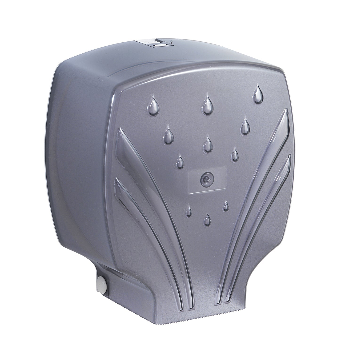 Distributore per rotoli di carta igienica di max 19 cm di Gedy - Antracite