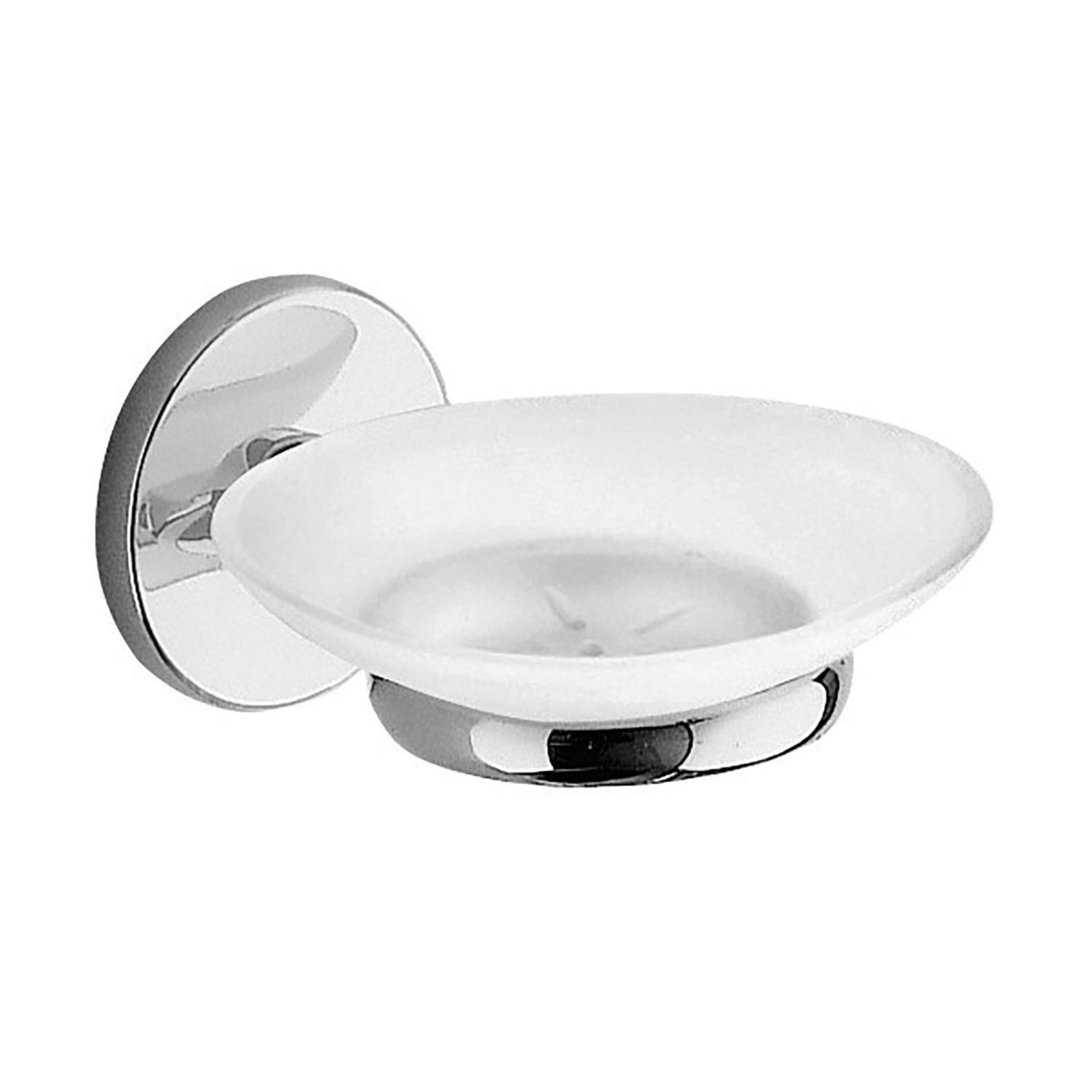 Portasapone a muro Vermont Pro di Gedy - Cromato by CeramicStore | Lo specialista del tuo bagno