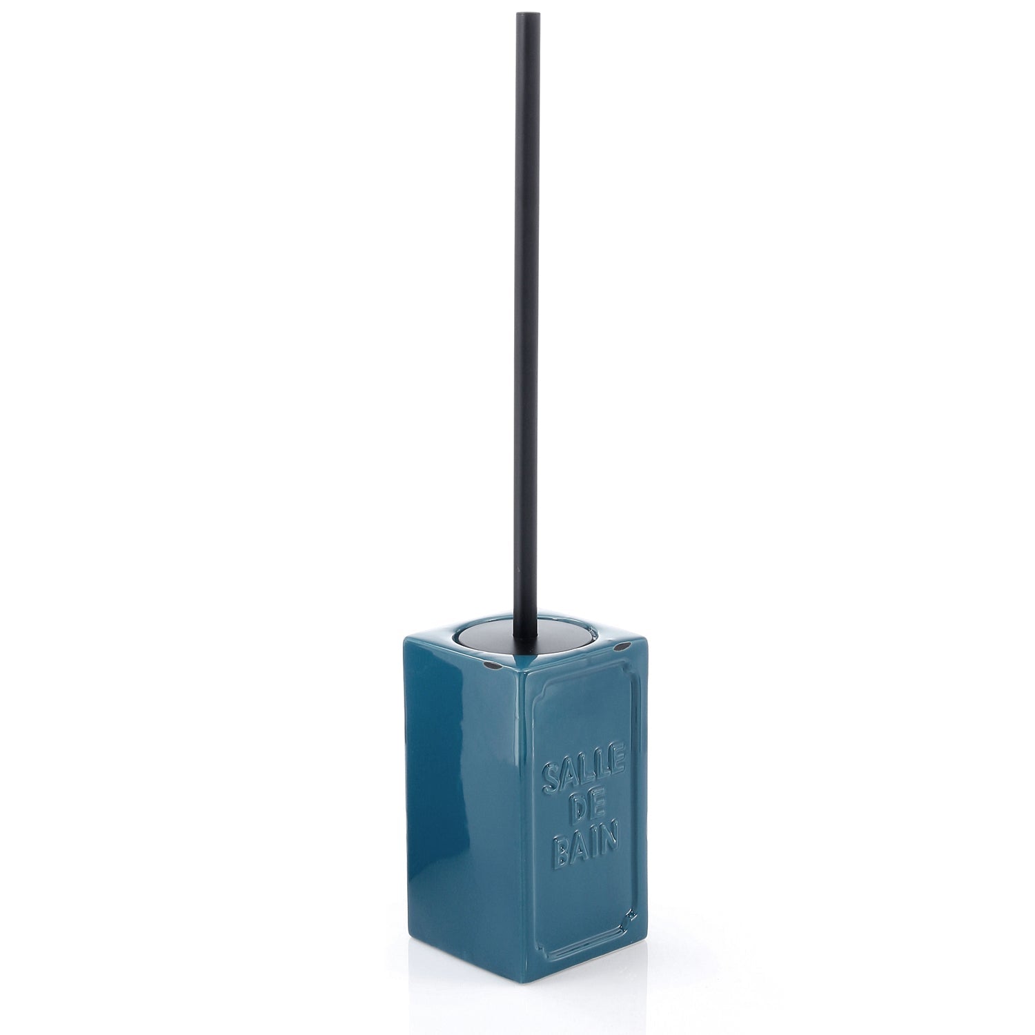 Scopino con ciuffo in setole di Gedy serie Vivienne - Blu by CeramicStore | Lo specialista del tuo bagno