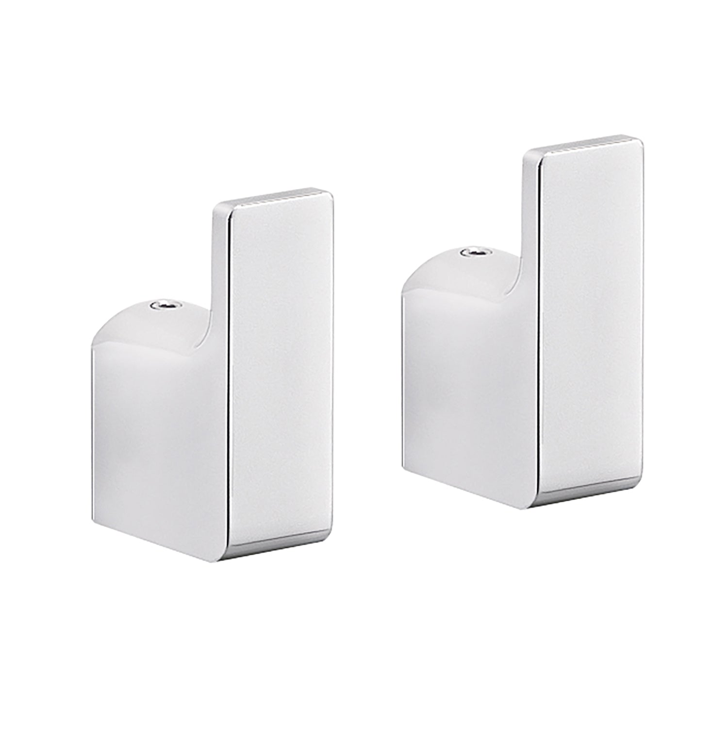 Appendiabiti 2 pezzi a muro Gedy serie Pirenei - Cromato by CeramicStore | Lo specialista del tuo bagno