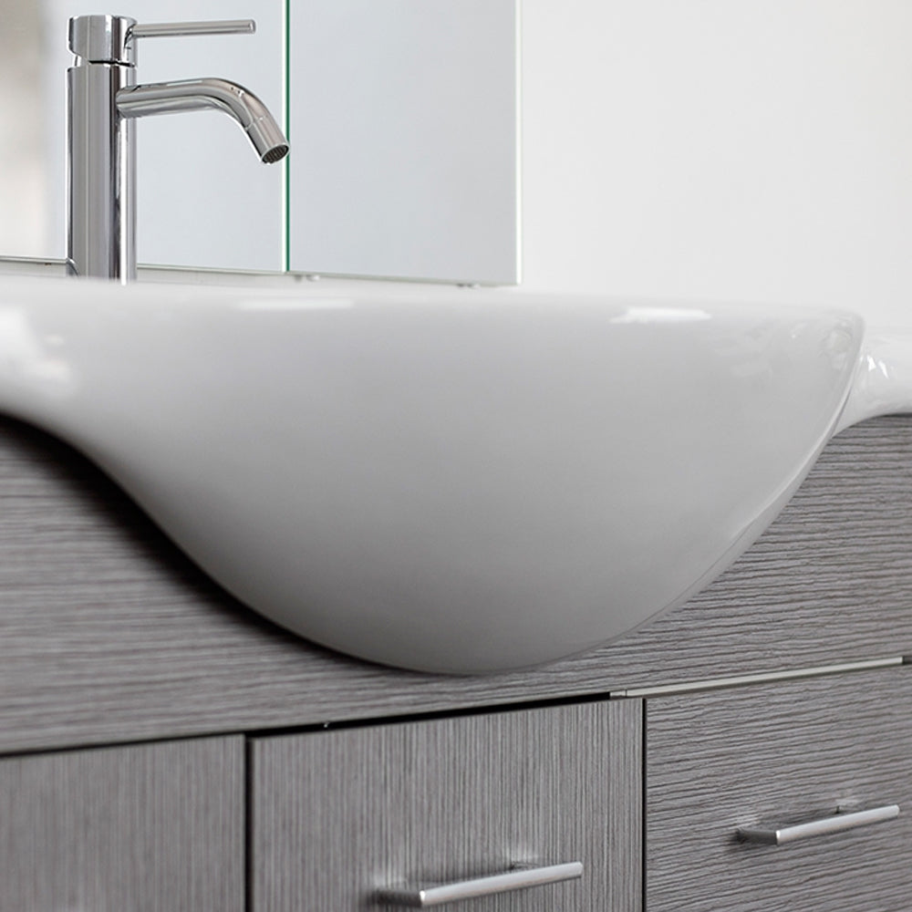 Mobile bagno completo con lavabo, specchio e illuminazione LED Laguna by Cubi&Co - varie finiture 15