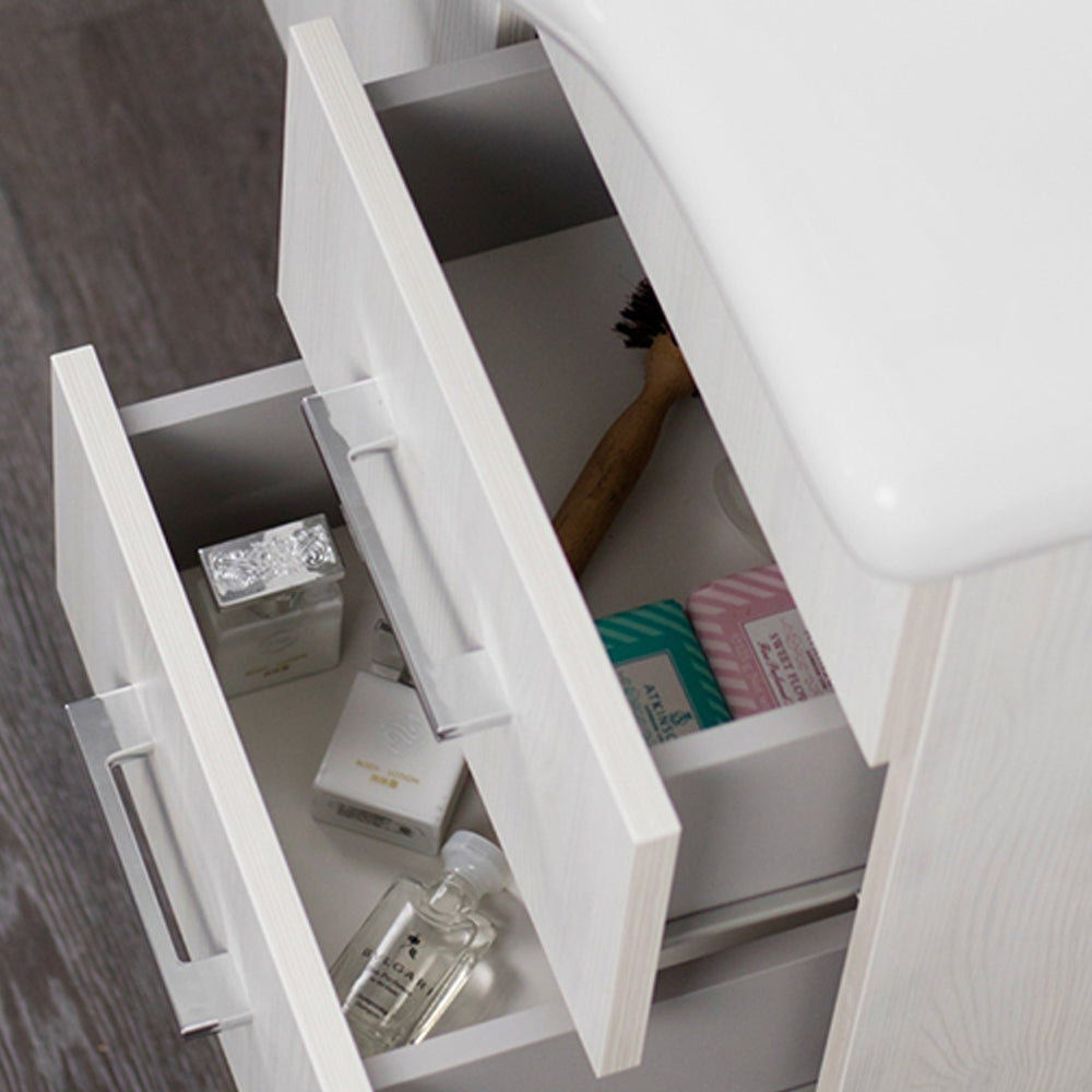 Mobile bagno completo con lavabo, specchio e illuminazione LED Laguna by Cubi&Co - varie finiture 13