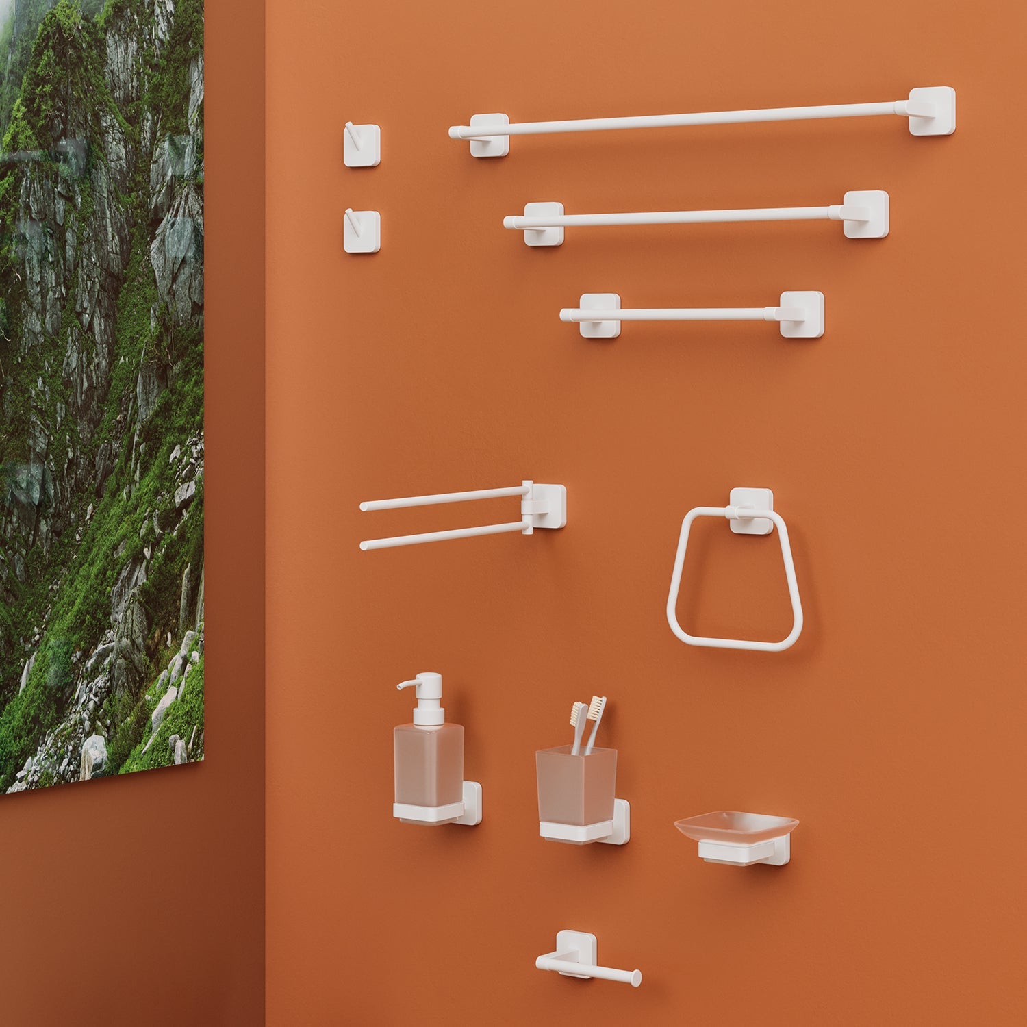  Portasapone Gedy modello Tonga 10.3x11.6xH5 cm - Bianco Matt by CeramicStore | Lo specialista del tuo bagno