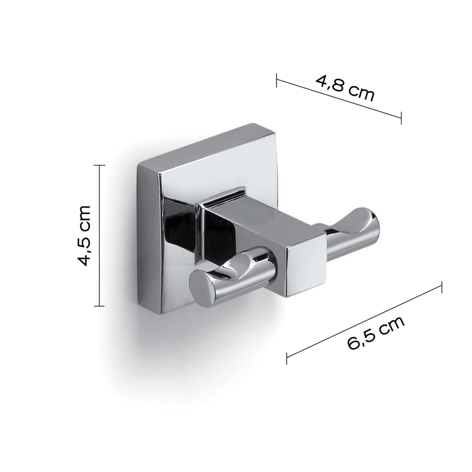  Appendiabiti a muro di Gedy serie Olimpo - Cromato by CeramicStore | Lo specialista del tuo bagno