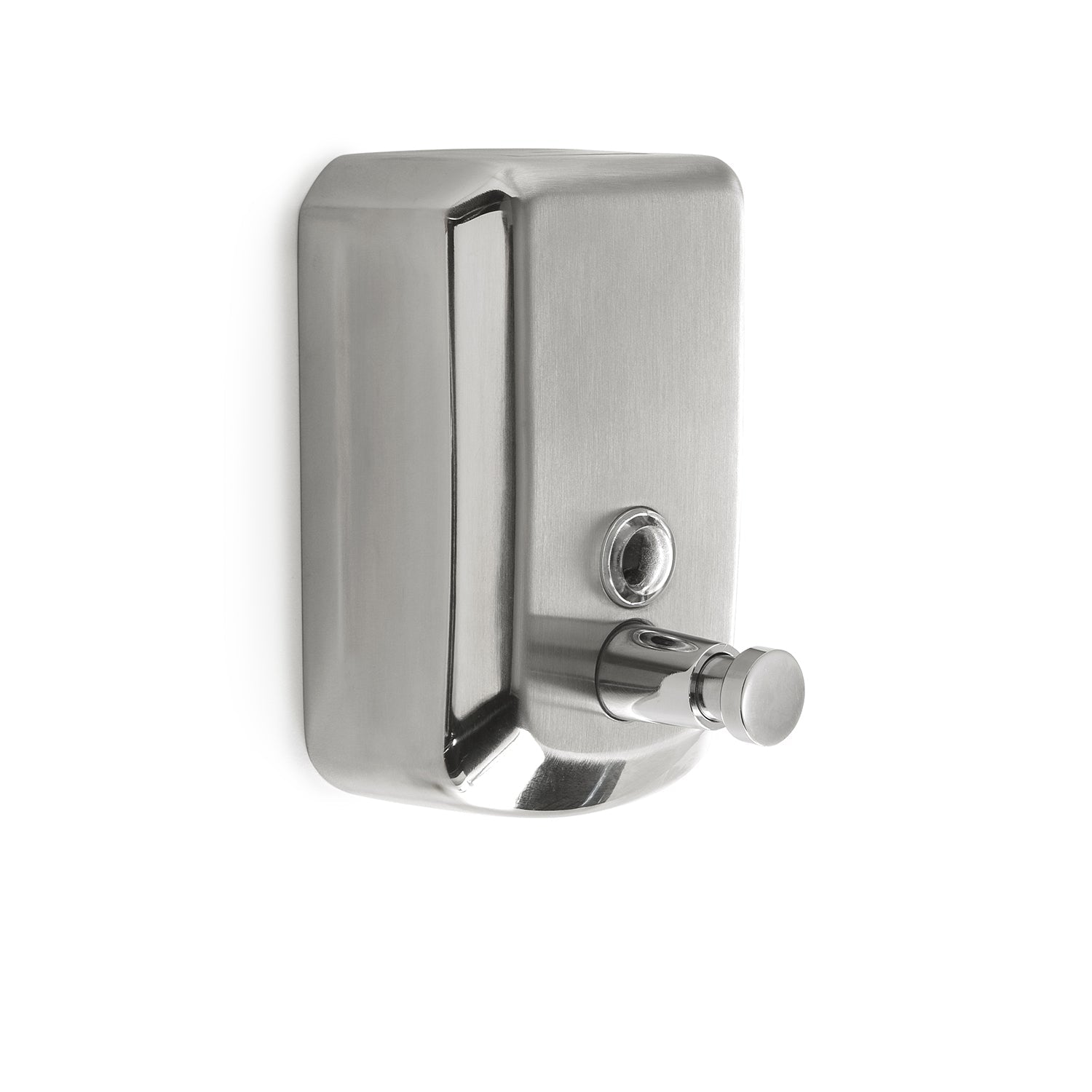 Dispenser sapone in Acciaio Inox AISI 304 modello Eposa di Gedy da 500 ml - Lucido/Spazzolato by CeramicStore | Lo specialista del tuo bagno