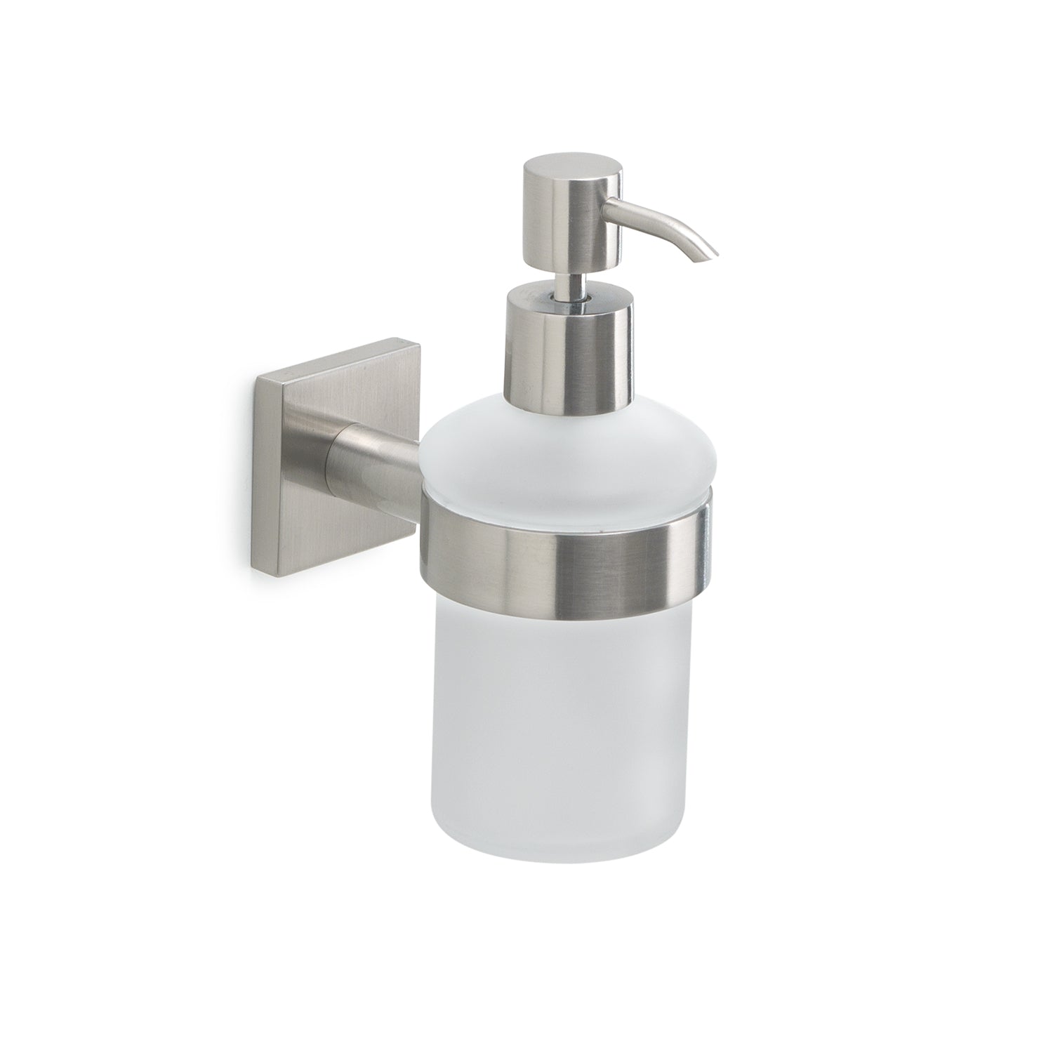 Dosasapone con erogatore in Cromall Gedy serie Fuji - Spazzolato by CeramicStore | Lo specialista del tuo bagno