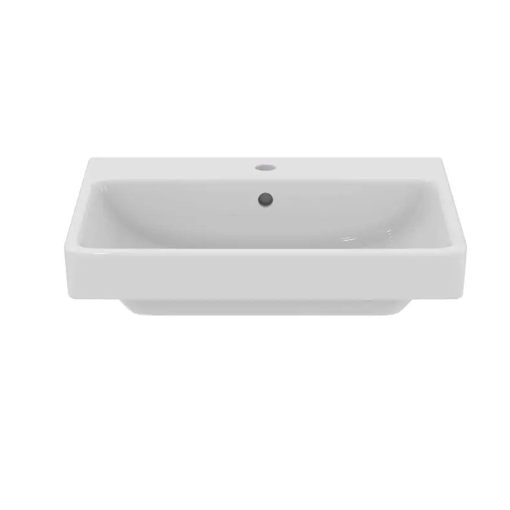 Lavabo sospeso Ideal Standard i.life B 55x43,5 con foro rubinetto e troppopieno 3