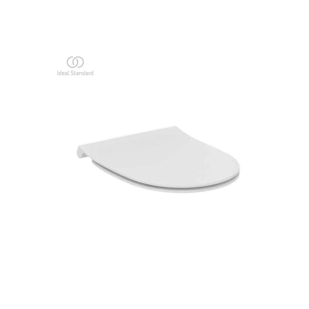 Sanitari Ideal Standard i.life O con scarico traslato fino a 32 cm con sedile soft close slim 8