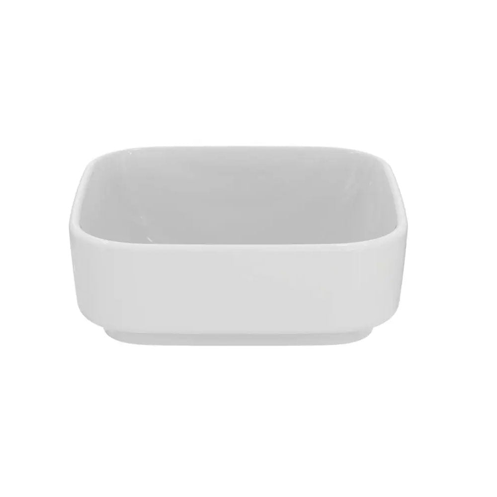 Lavabo da appoggio rettangolare Ideal Standard i.life B  38x38 cm - Bianco lucido 2