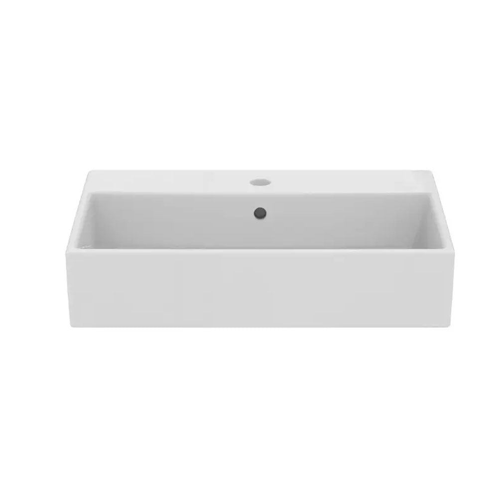 Lavabo da appoggio rettangolare Ideal Standard i.life B 50x42 cm - Bianco lucido 5