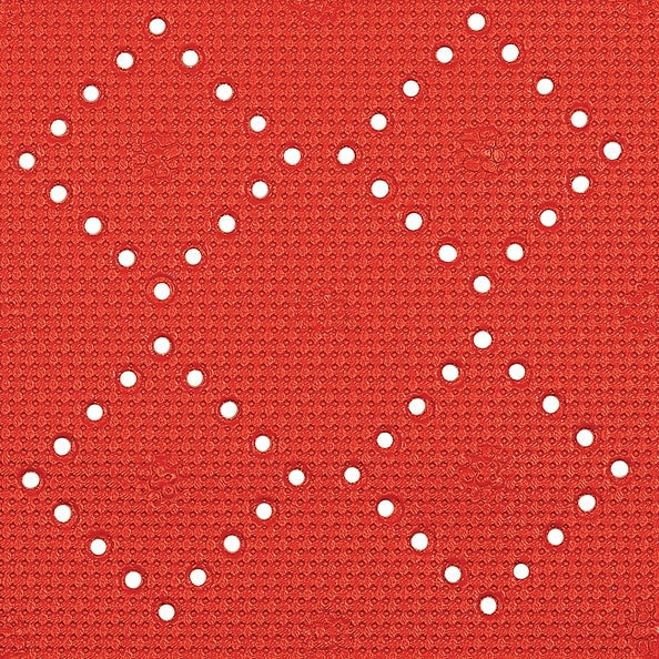  Cuscino da bagno per vasca in PVC modello Alaska colore rosso by CeramicStore | Lo specialista del tuo bagno