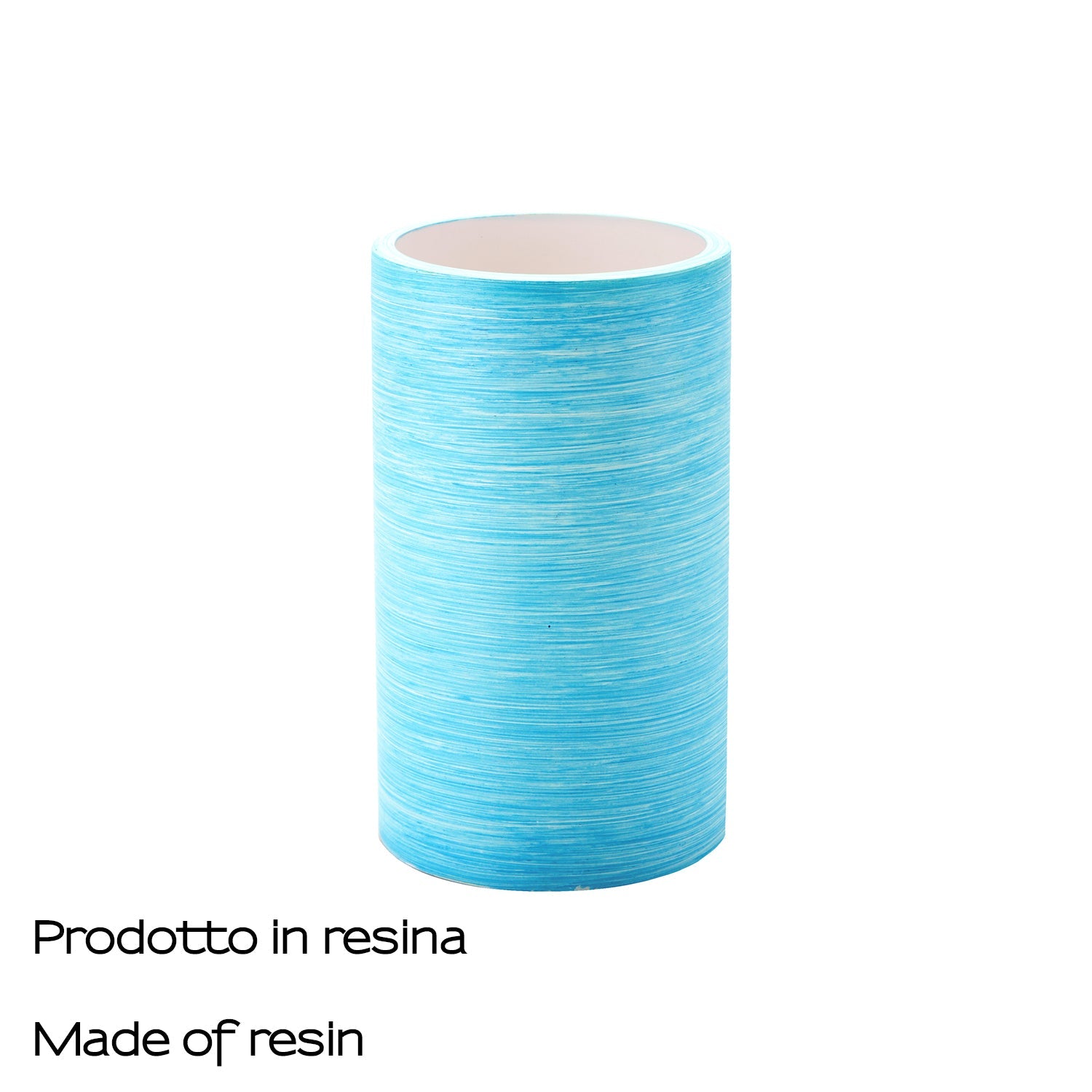  Portaspazzolini da appoggio Gedy serie Sole - Azzurro