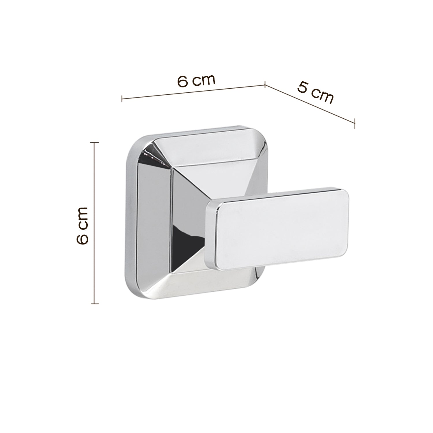  Appendiabiti a muro di Gedy serie Ventus - Cromato by CeramicStore | Lo specialista del tuo bagno