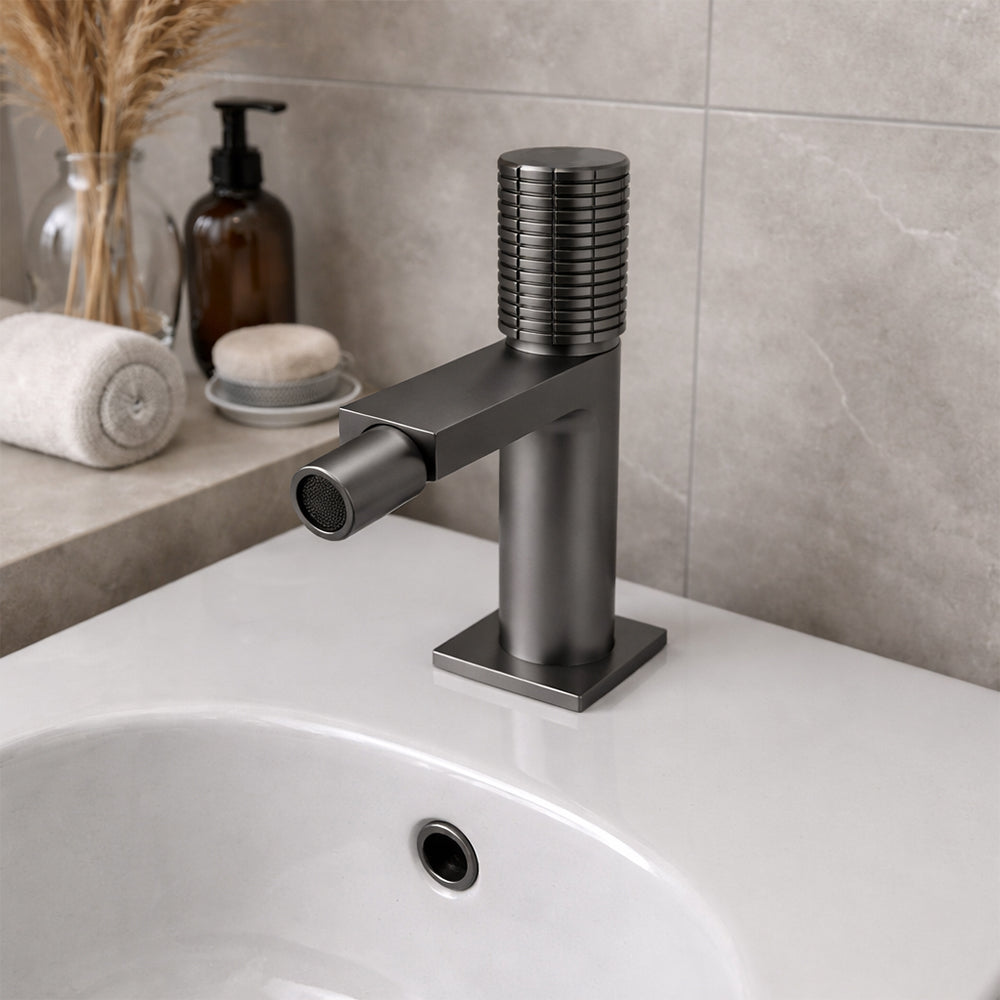 Miscelatore bidet personalizzabile Rubiflux serie Sculpt - varie finiture 19