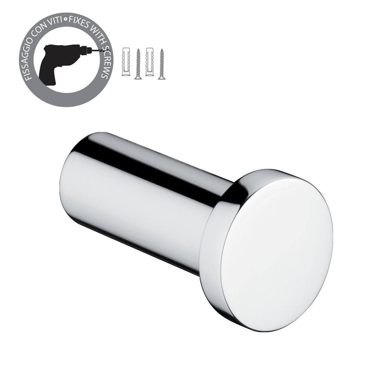  Appendiabiti in ottone e Cromall Gedy serie Canarie - Cromato by CeramicStore | Lo specialista del tuo bagno