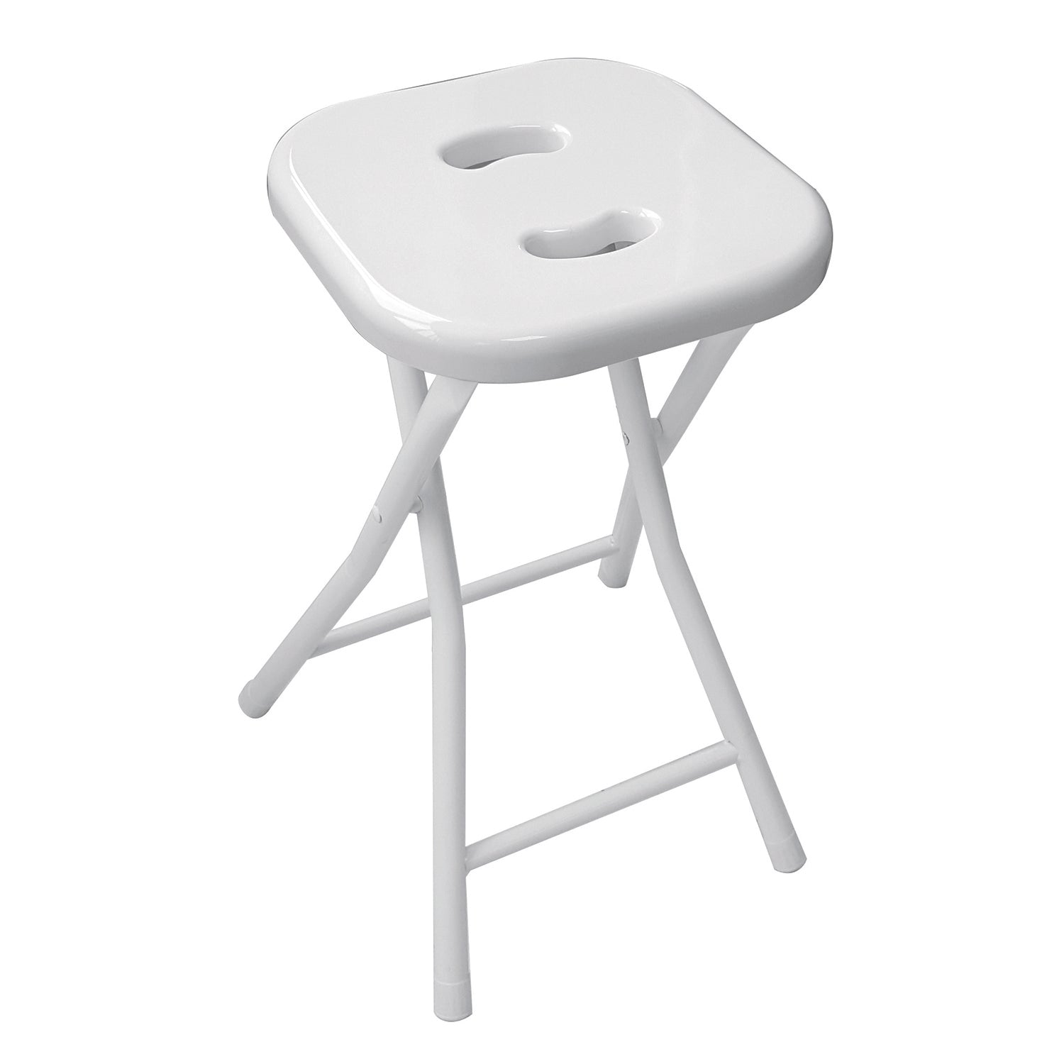 Sgabello richiudibile Gedy - Bianco