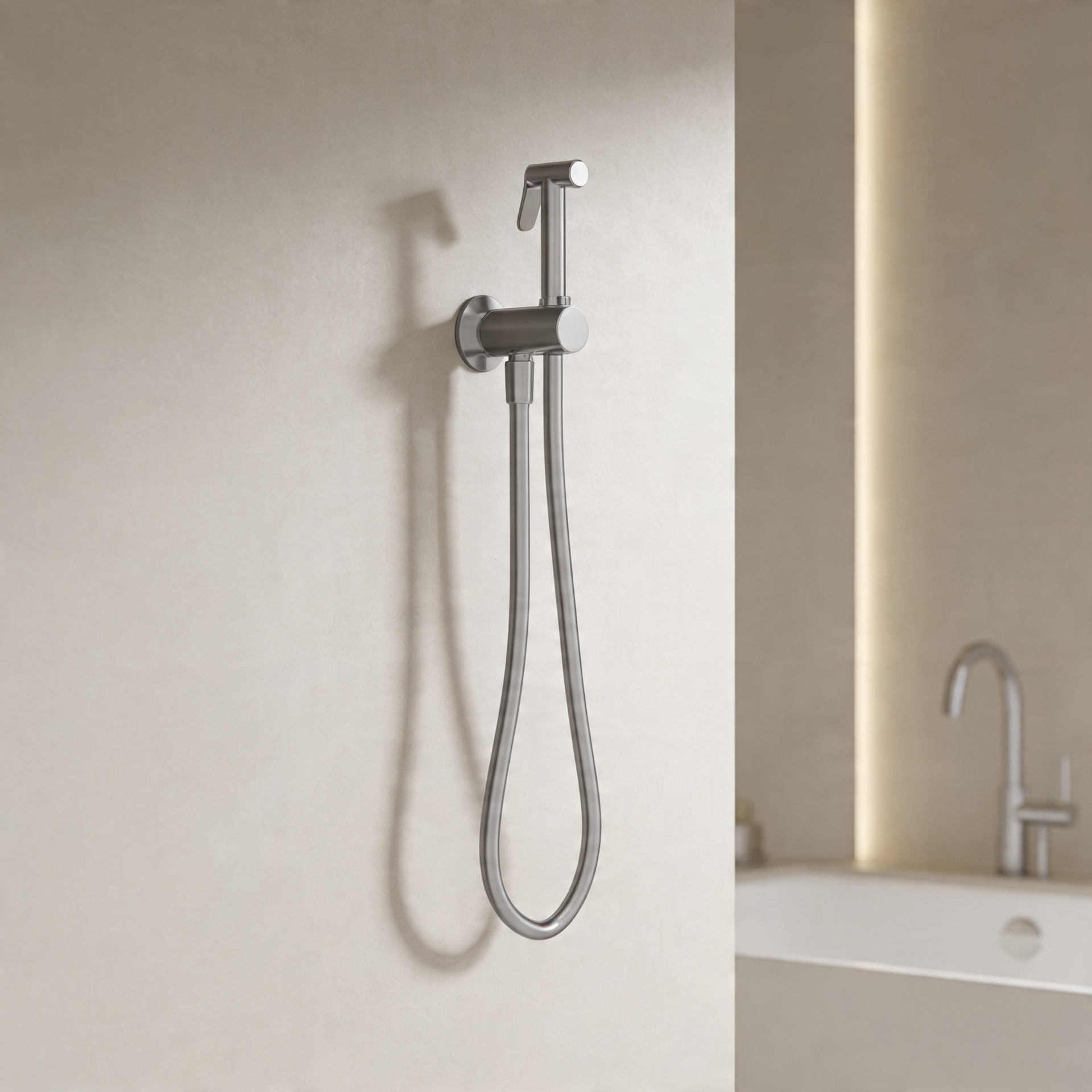 Idroscopino in ottone BathCore con comando diretto - finiture moderne 4