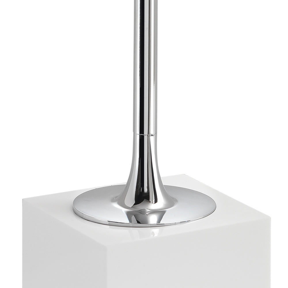  Scopino in resina e sabbia Gedy serie Sofia - Bianco by CeramicStore | Lo specialista del tuo bagno